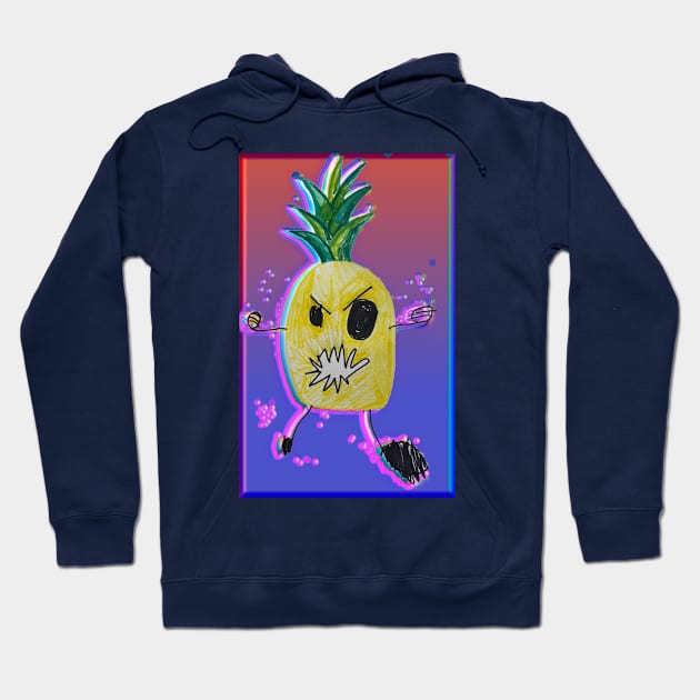 Come at me Bro Pineapple Hoodie by AngryFruit